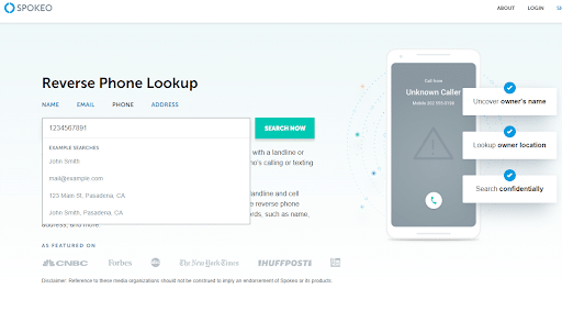 <strong>Step 2 — Search Your Phone Number</strong>