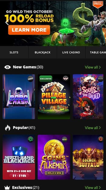Play Real Money Casino Games