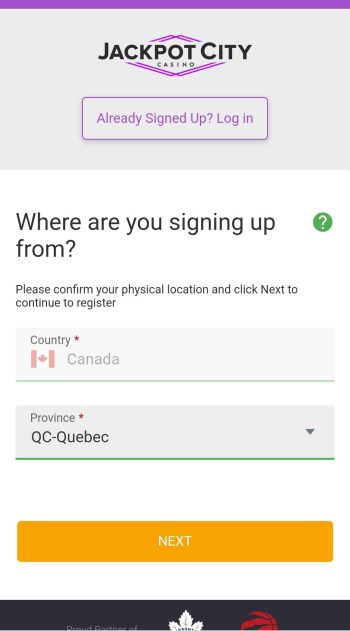 Register an Account