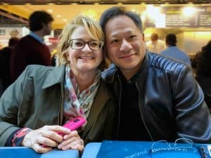 Jen-Hsun and Lori Huang