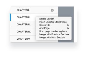 Adding chapters and images via Amazon Create