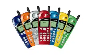 Nokia 5110 with bright covers.