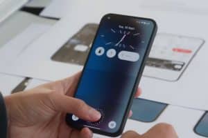 The revamped Nothing lockscreen is more customizable, with new clock styles