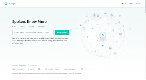 <strong>Step 1: Go to </strong><strong>Spokeo</strong><strong>’s Official Website</strong>