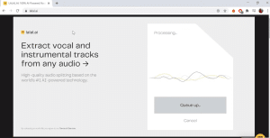 Lalal.ai Processing