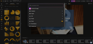 Simplified presentation maker customization