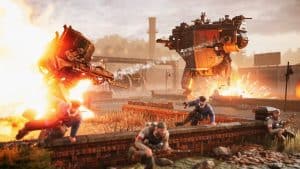 Fight automatons in an alternate reality 1920+ in Iron Harvest