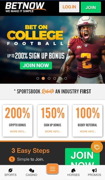 betnow US sports betting app