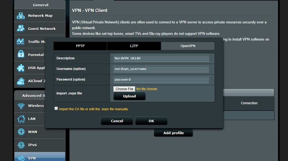 <strong>Begin OpenVPN configuration</strong>