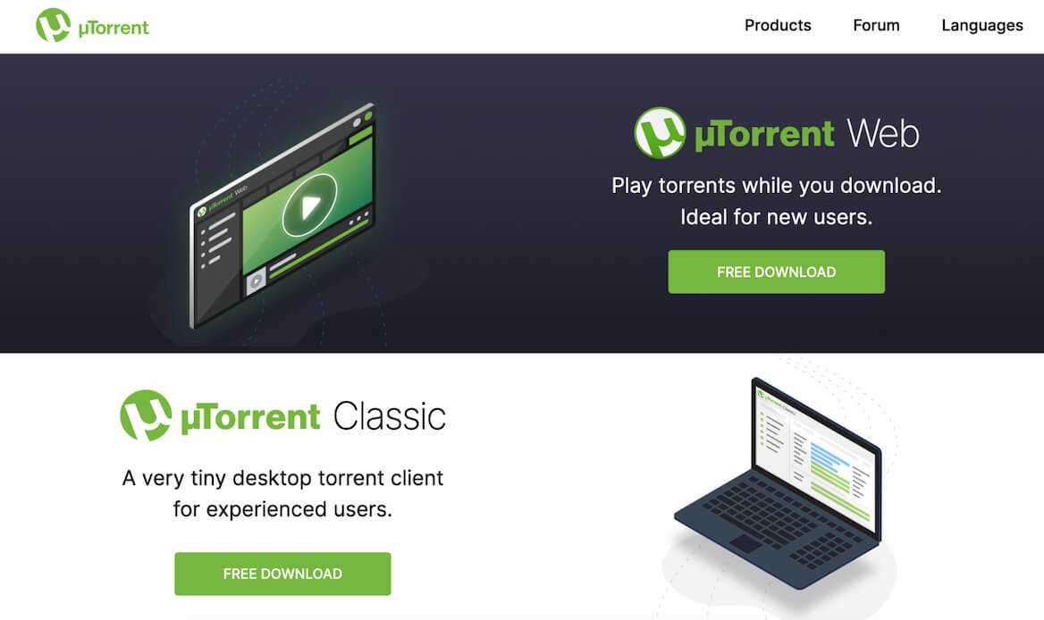 Pick a torrent client