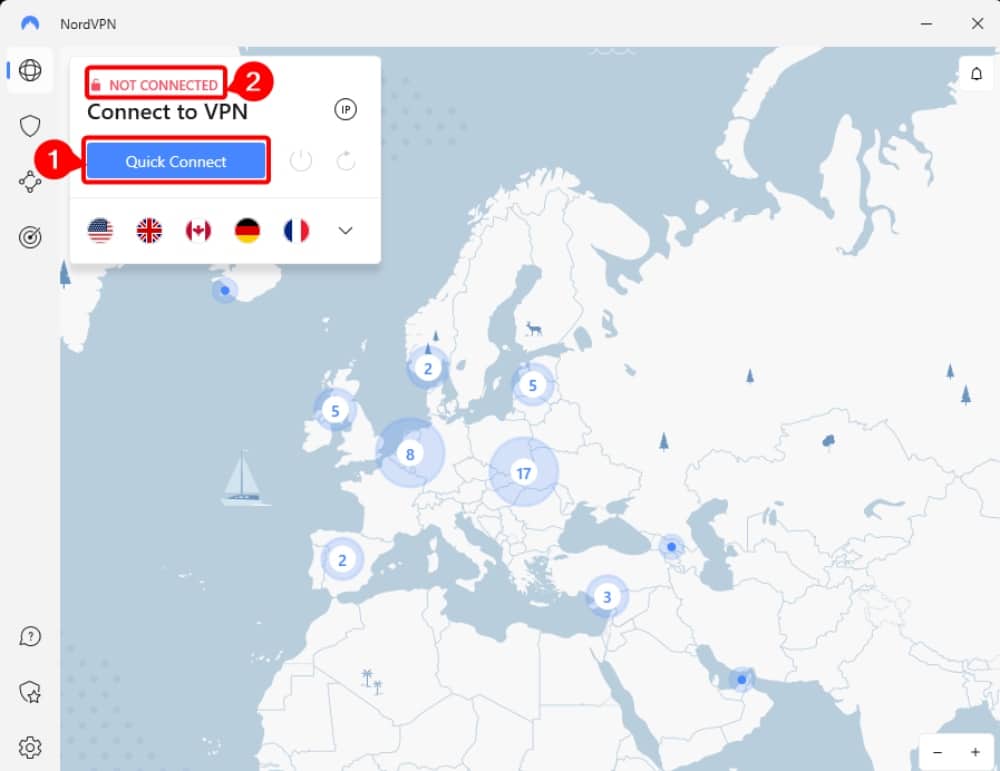 <strong>Open the VPN app</strong>