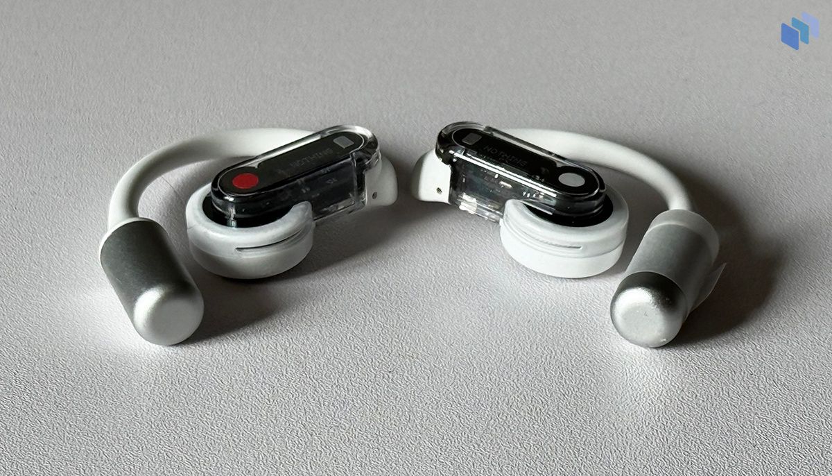 Nothing Ear Open buds design | Source: Jon Fingas for Techopedia