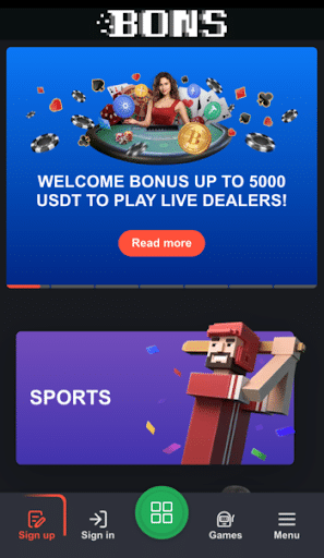 Tiger Pay at Bons Casino