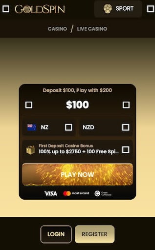 Goldspin Online Blackjack
