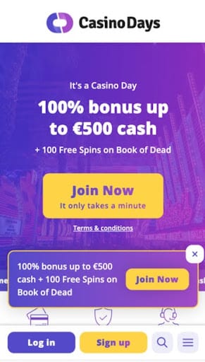 Tiger Pay at Casino Days