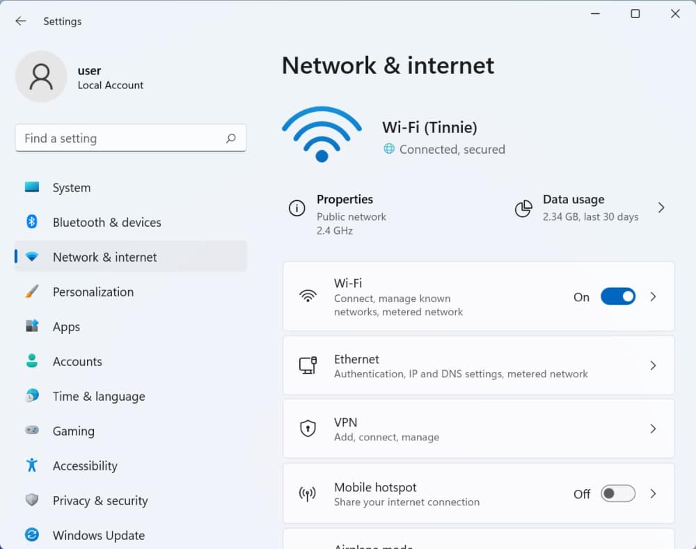 <strong>Activate Mobile hotspot</strong>