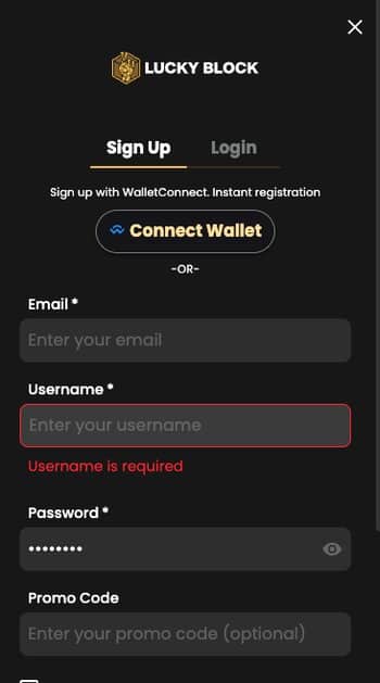 Complete the Registration Form
