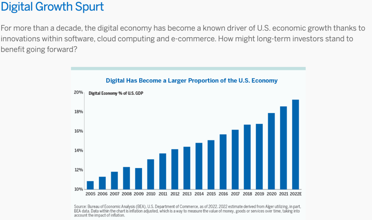 A Look at How the Digital Economy Contributes to U.S. GDP Growth. 