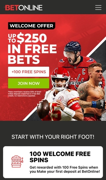 BetOnline betting offers