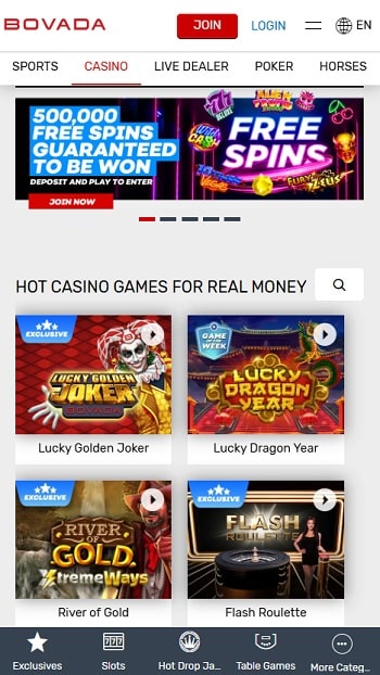 Bovada Cash App Online Casino