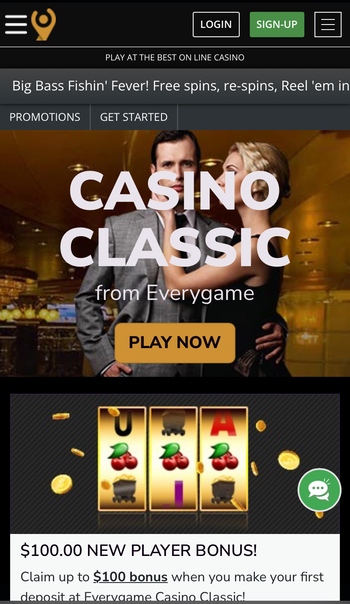 Everygame $10 casino deposit