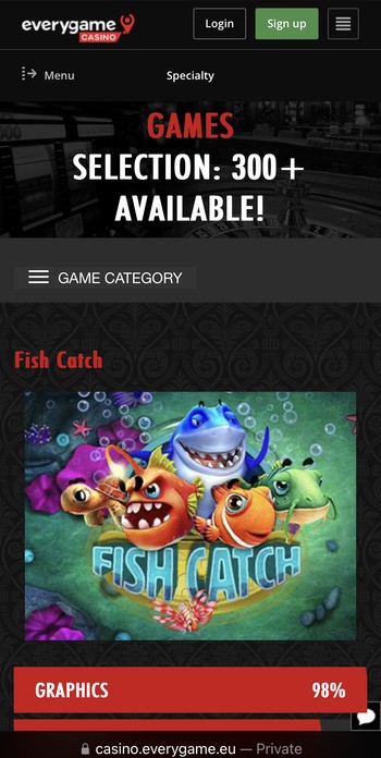 Everygame Casino Fish Game Gambling