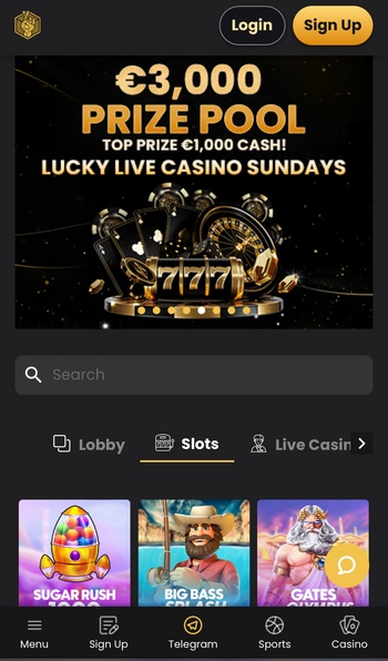 Lucky Block 10 dollar casino