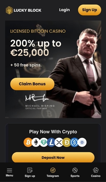 Lucky Block high roller casino NZ