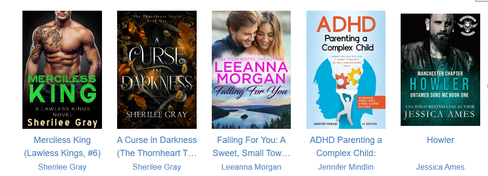 Most downloaded free books on Smashwords.