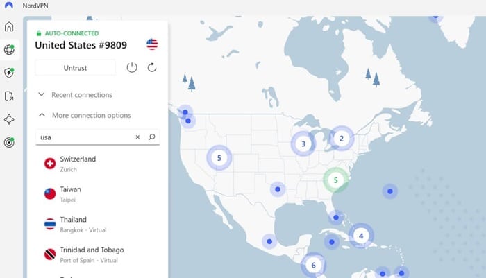 Choose a server location where the Single’s Inferno series is available on Netflix. 