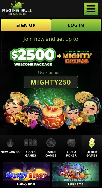 Raging Bull Casino Fish Games
