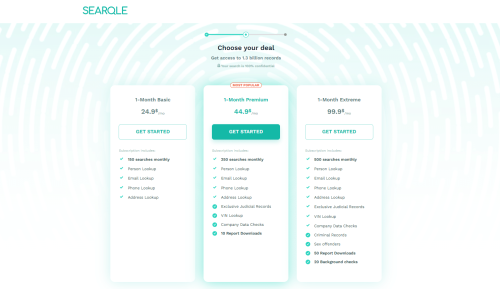 <strong>Step 4 - Choose Your Subscription and Pay</strong>