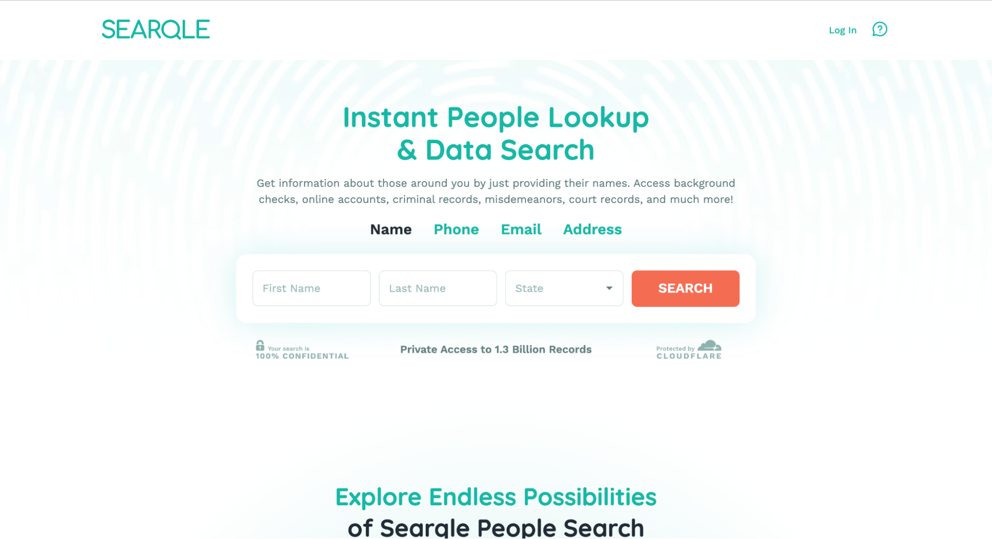 <strong>Step 1: Visit the Searqle Website</strong>