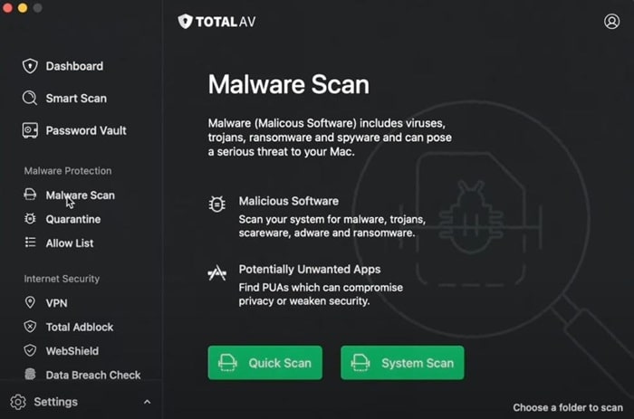 <strong>Run a System Scan</strong>