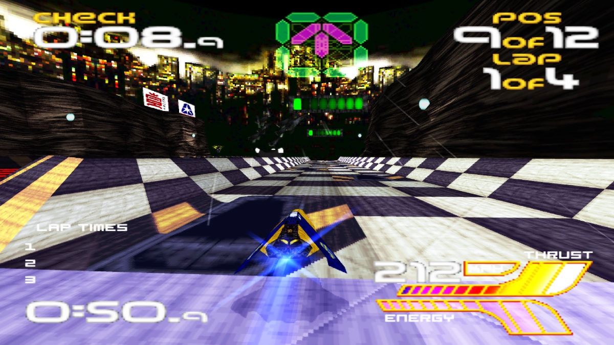 Wipeout 2097 isn't for the faint of heart. Source: Daryl Baxter via Techopedia
