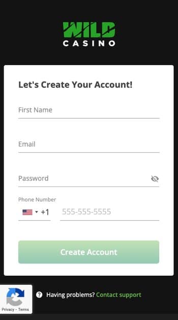 Fill in the Registration Form
