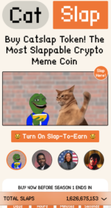 Catslap - best tap-to-earn game