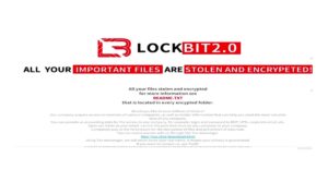 Ransomware note left by NotLockBit, pretending to be LockBit