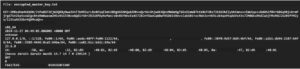 Qualys researchers shared what the encryption text file that NotLockBit malware sample they analyzed writes looks like