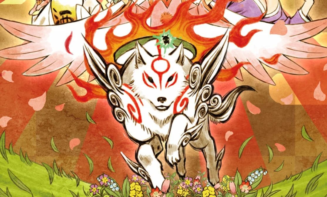 In the game Amaterasu, the main character is a white wolf.