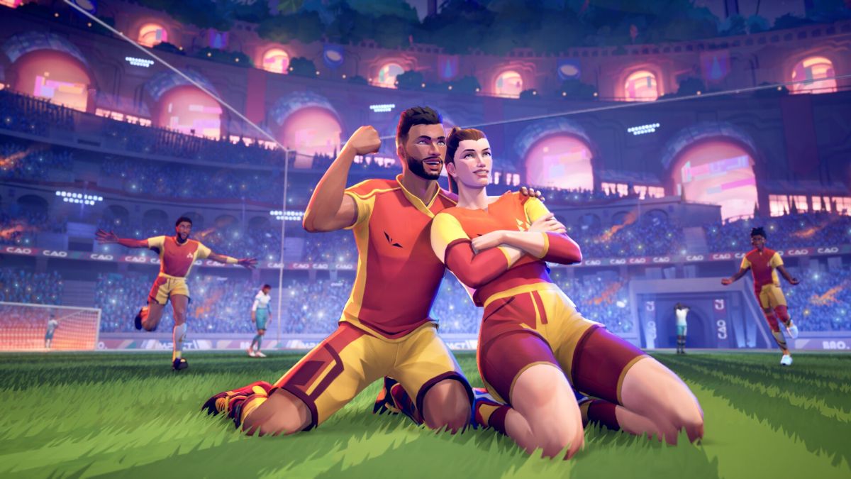 What kind of soccer game would Rematch be if you couldn't celebrate a goal?
