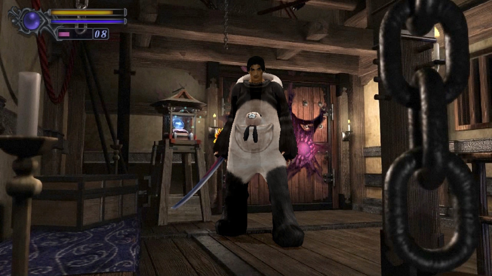 The Panda Suit is an iconic part of the series. 