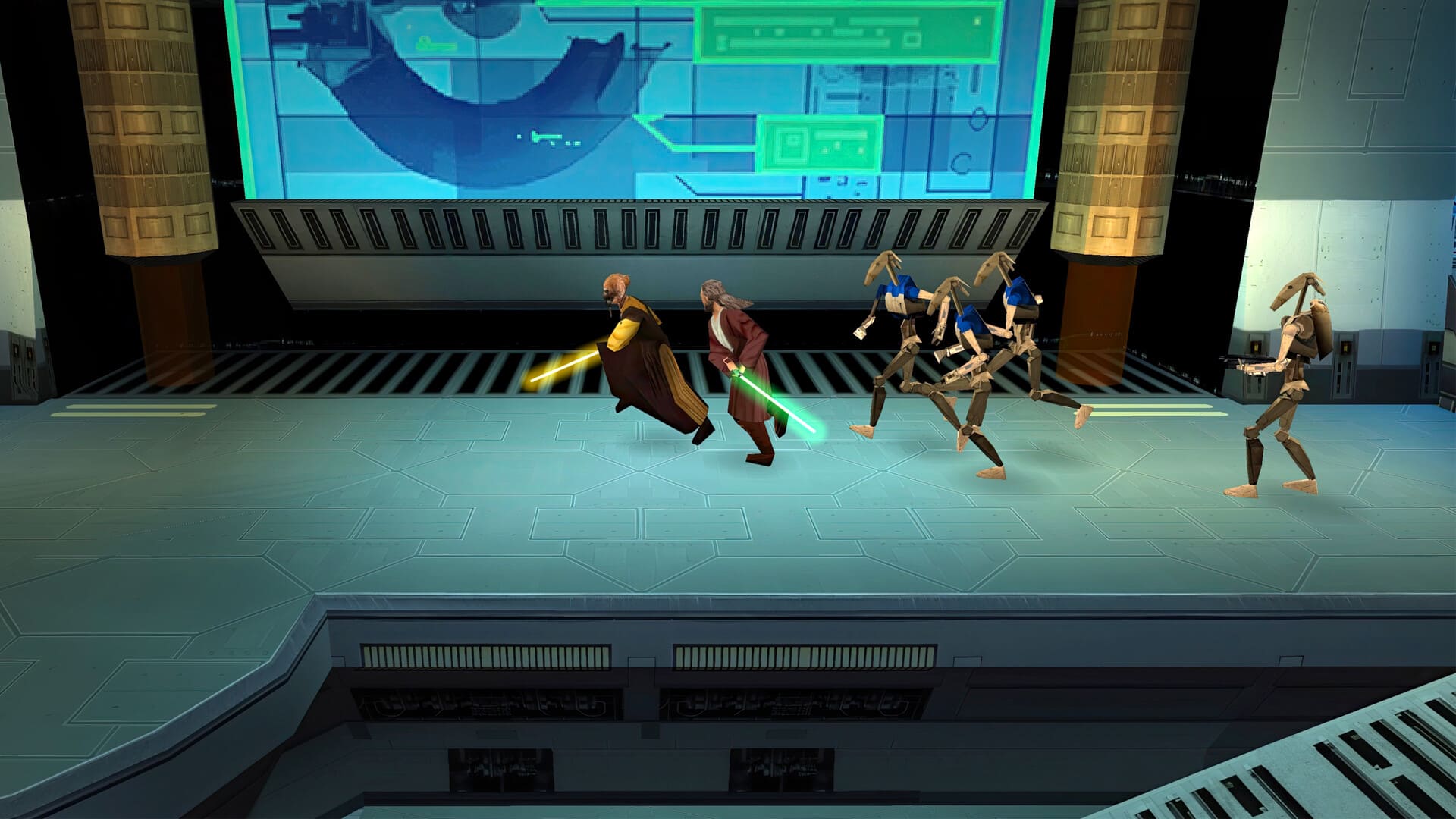 You'll be able to play Star Wars: Jedi Power Battles in co-op, with fun twists on the established canon.
