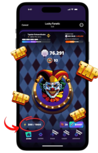 best play to earn crypto games - lucky funatic