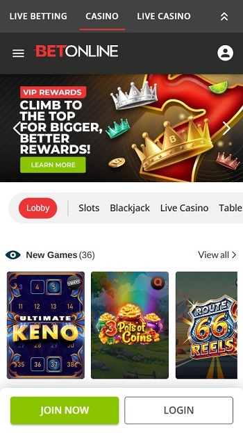 BetOnline Offshore Casino