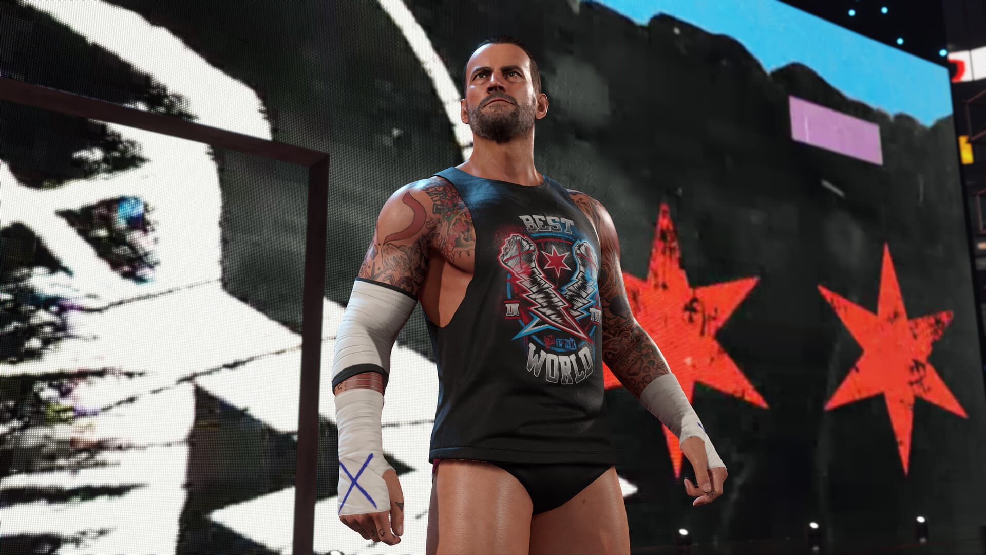 CM Punk is one of the first wrestlers confirmed for the WWE 2K25 roster