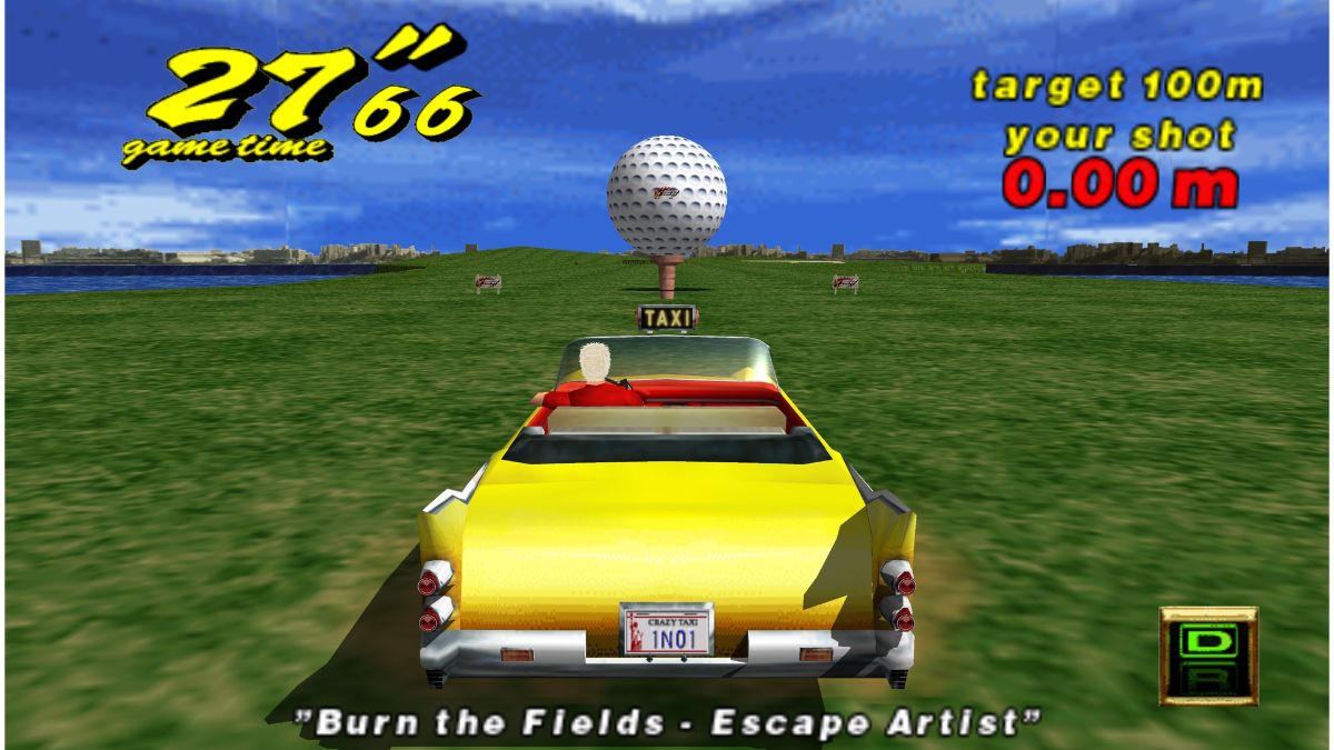 Crazy Taxi's minigames were a highlight of the console versions