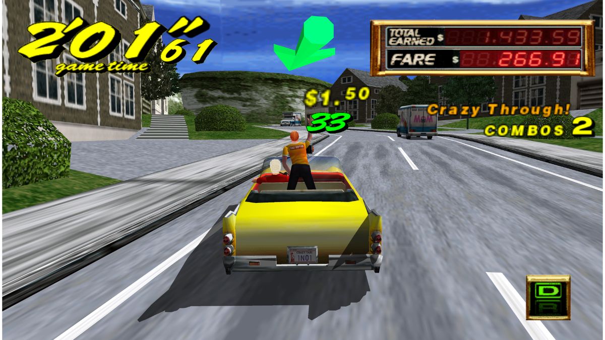 The next Crazy Taxi game should lean more into a fast-paced multiplier system
