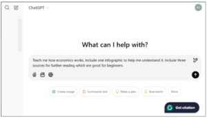 ChatGPT Economics Prompt