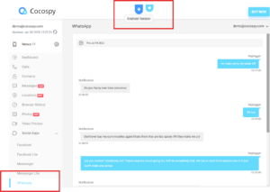 Cocospy whatsapp iphone or android